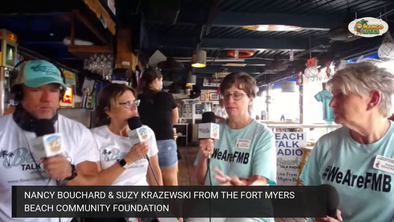 Nancy and Suzy from The Fort Myers Beach Foundation